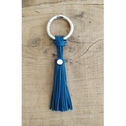 Porte-clés bleu marine