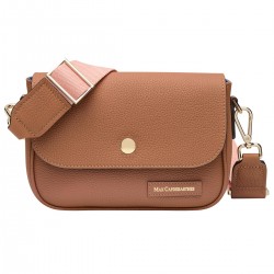 Lise camel gold button bag...