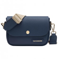 Lise navy blue gold button...